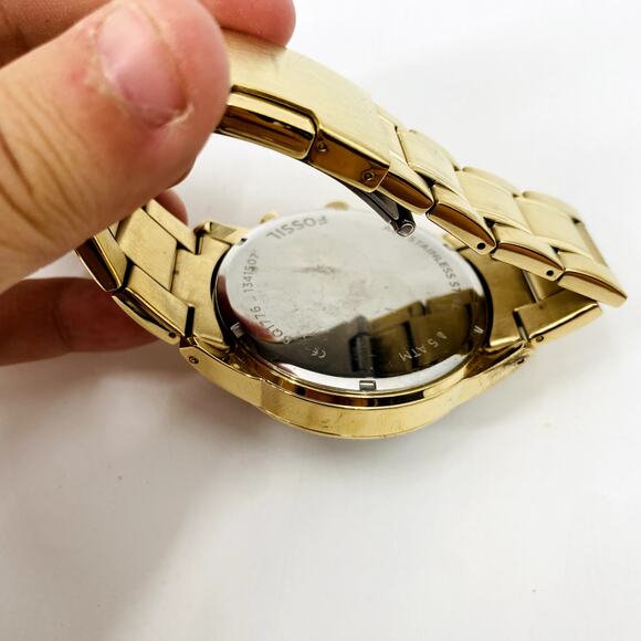 Fossil Gold & Black Watch - Picture 4 of 4